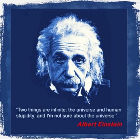 albert-einstein-universe-and-stupidity-quote | The World of English