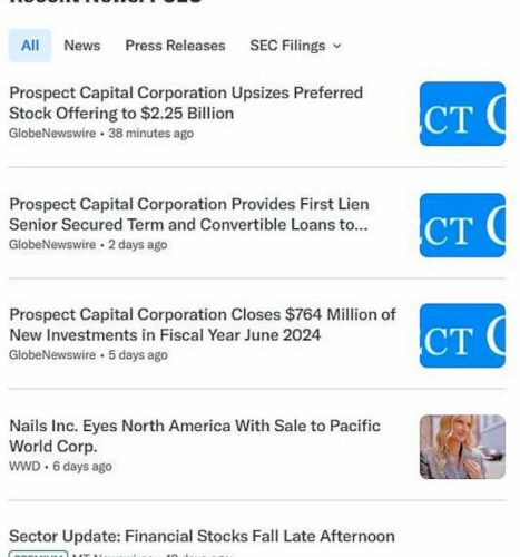 Prospect Capital Corporation