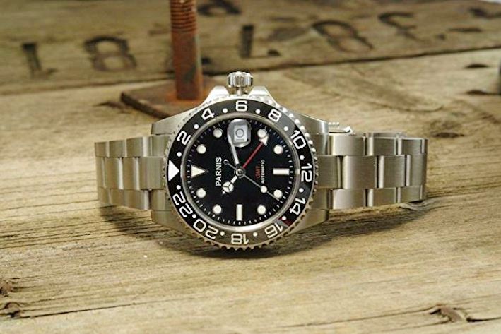 parnis gmt automatic