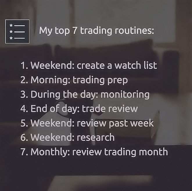 Good trading practices