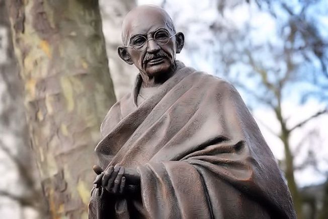 Gandhi statue in London