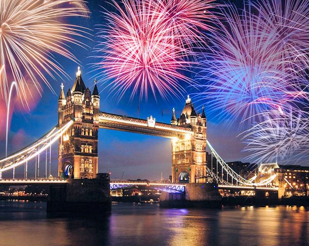 Bonfire Night celebrations in London