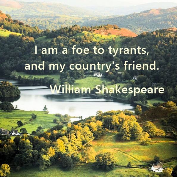 Wonderful quote by Shakespeare