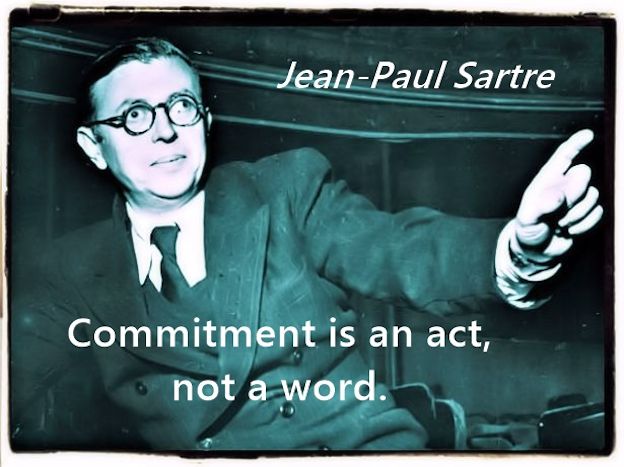 Superlative quotes J.P. Sartre